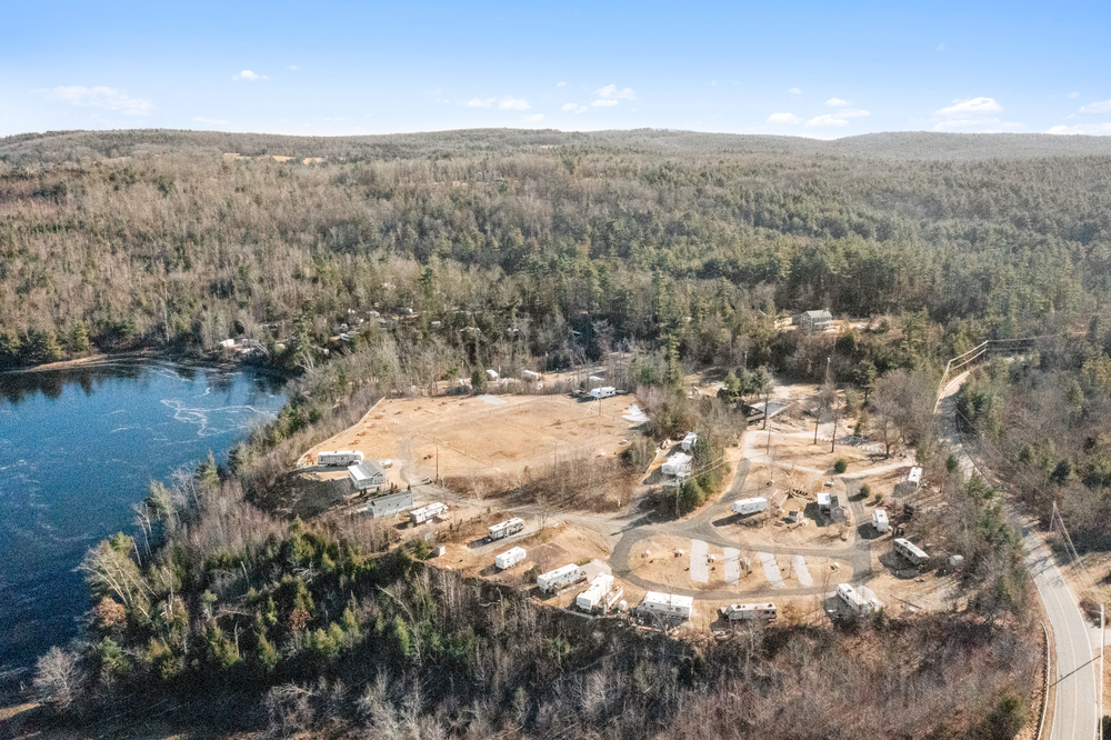 Overhead photo of Camp from the north side