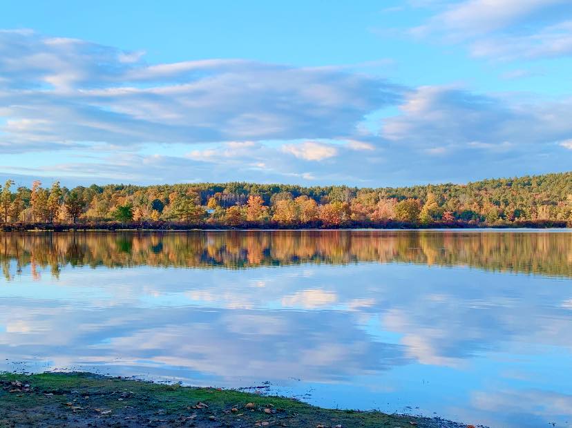 A view from the beach in Fall of 2022